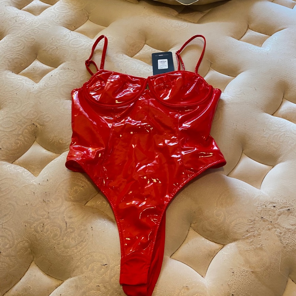 Red Body Suit